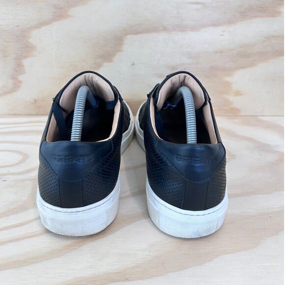 Greats Brooklyn - Royale 2.0 - Leather Sneakers - Black - Men's - 10.5 - Picture 6 of 9